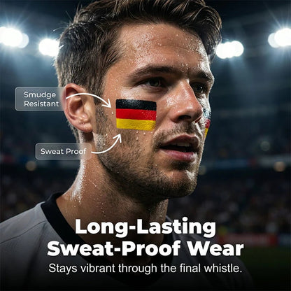 🏆Buy 1 get 1 free🎉National Flag Face Paint Stick for Sports Fans ⚽
