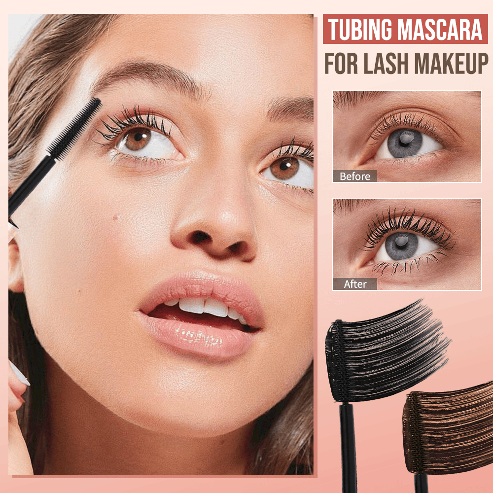 ✨Alcuras® Tubing Mascara – Black and Brown Duo for Eyelash Makeup