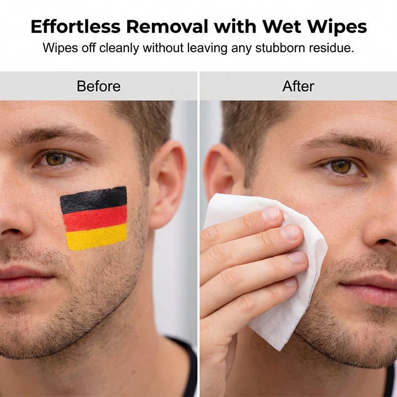 🏆Buy 1 get 1 free🎉National Flag Face Paint Stick for Sports Fans ⚽