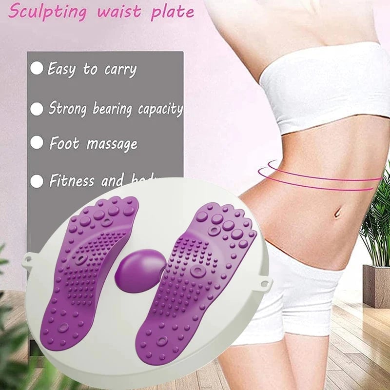 ✨ Waist Twisting Massage & Exercise Balance Board – Burn Fat, Slim Waist & Improve Circulation at Home