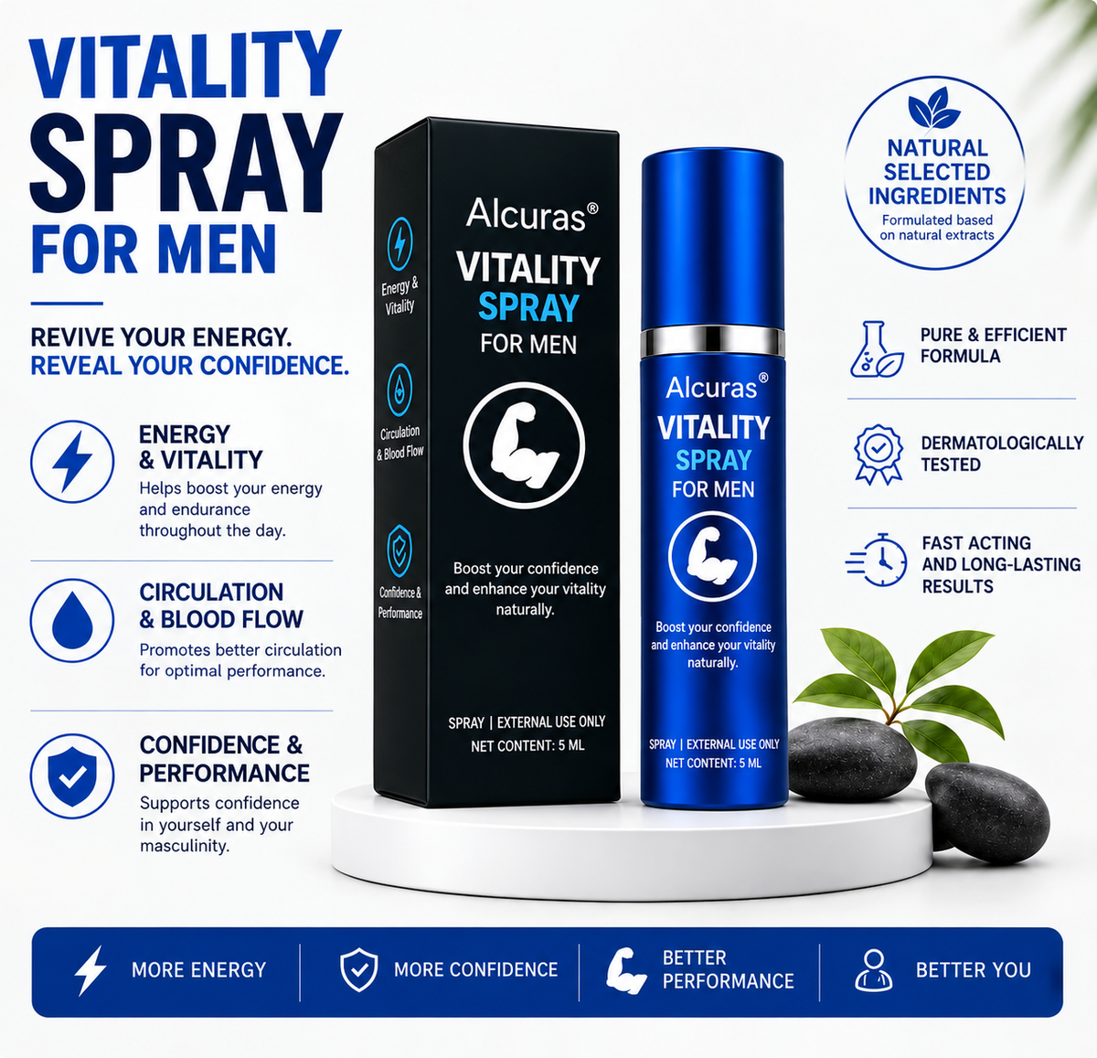 ⚡Works in Seconds, No More Waiting!⚡37-Second Erection Spray