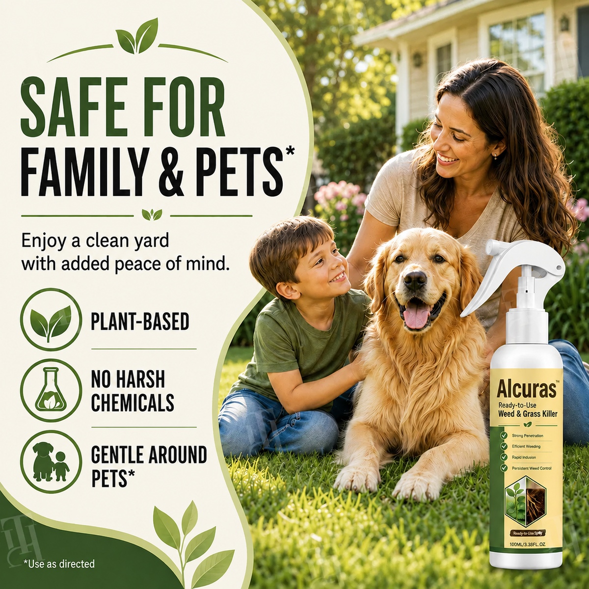 🏆 New Upgrade | Alcuras™ Ready-to-Use Weed & Grass Killer