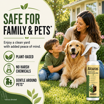 🏆 New Upgrade | Alcuras™ Ready-to-Use Weed & Grass Killer