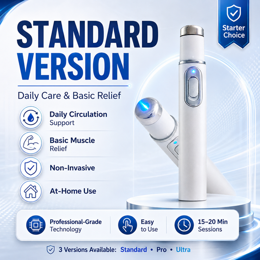 Mresio™ Ultrasonic Shock Wave Therapy Massager——Restore Circulation. Relieve Deep Pain. Rebuild Male Confidence.