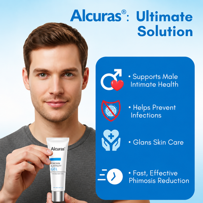 ⚡Alcuras® Foreskin Elasticity Gel: Restore Your Edge, Restart Your Vitality.