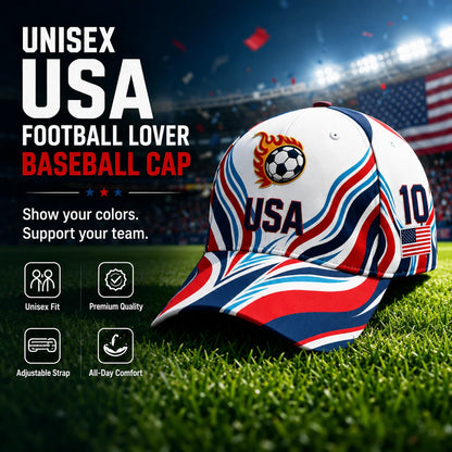 🇺🇸Unisex USA Football Lover Baseball Cap🧢