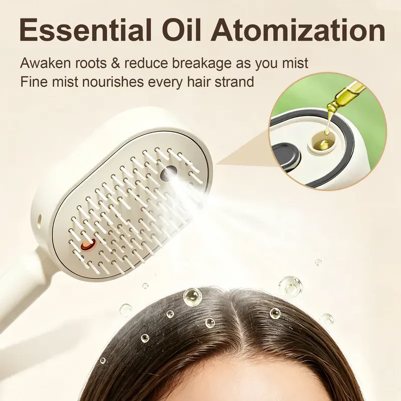 🔥Last Day 50% OFF🔥Electric Spray Air Cushion Massage Comb - Finds