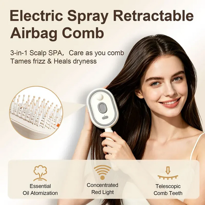 🔥Last Day 50% OFF🔥Electric Spray Air Cushion Massage Comb - Finds