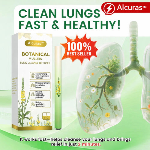 Alcuras™ Botanical Mullein Diffuser 🌿 Natural Aromatherapy